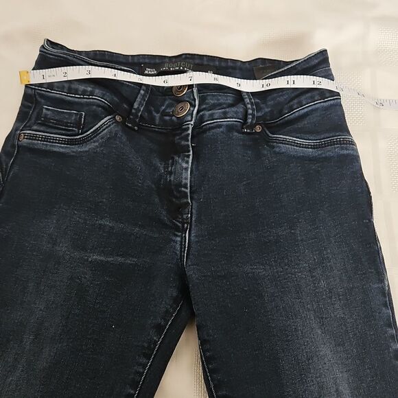 Next Jeans Women's Stretchy Bootcut Lift, Slim & Shape Mid-Rise Flared Jeans 4 - Picture 8 of 16